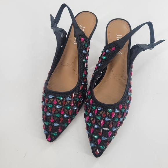 J. Renee Hasini Slingback Pump Shoes size 8.5 - Picture 1 of 6